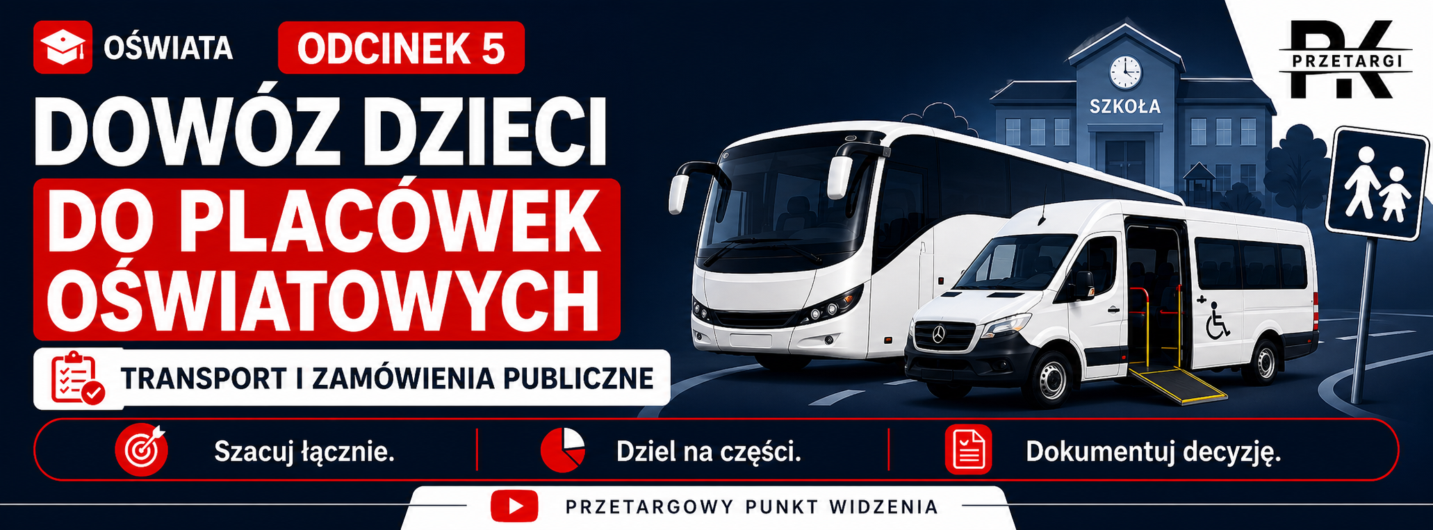 Jak szacować wartość zamówienia na dowóz dzieci do szkół i przedszkoli?